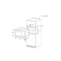 FORNO INC. MICROONDE ELET. 25 LITRI NERO MIDEA