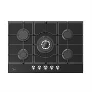 P.COTT. INC. 5 GAS CM.75 DOPPIA CORONA VETRO NERO MIDEA