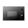 FORNO MICROONDE INC. DA PENSILE ELET. 20 LITRI NERO MIDEA