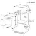 FORNO INC. MULTF.9 ELET. NERO CLASSE A LT.70 MIDEA