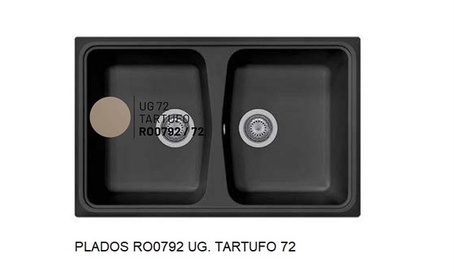 ROXANA LAV. 79X50 2V INC. UG. TARTUFO 72 PLADOS