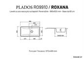 ROXANA LAV. 99X50 1V+SCIVOLO INC. UG. JASMINE PLADOS