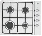 P.COTT. INC. CM.60 4 GAS  COMANDI LATERALI  INOX       MIDEA