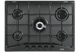 FFN57ASV P.COTT.70CM 5 GAS DC NERO  FAMILY DE LONGHI